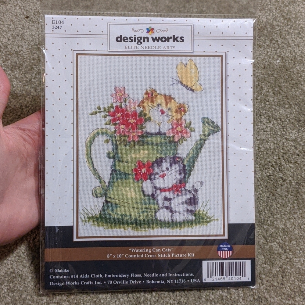 Watering Can Cats